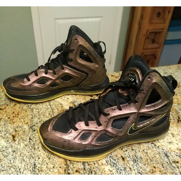 Nike Other - Nike Air Zoom HyperPosite 2 Copper/Black/Volt 653466-607 Sz 12 Basketball Shoes